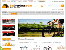 Tablet Screenshot of bicimarket.com